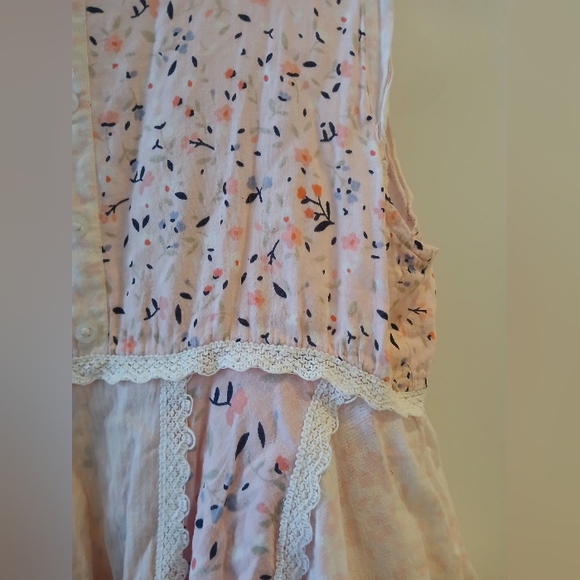 Girls' Floral Panel Dress - Picture 5 of 14